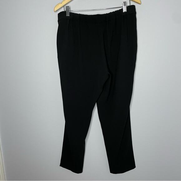 R|Label The Reset Black Elastic Stretch Pants High Rise Pull-on Pockets Large - Picture 6 of 8